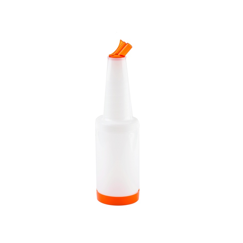 TableCraft PourMaster Complete Pour Bottle Set, 32 oz, Orange