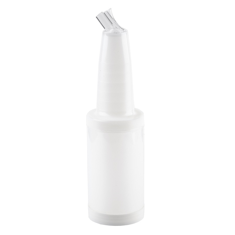 TableCraft PourMaster Complete Pour Bottle Set, 32 oz, White