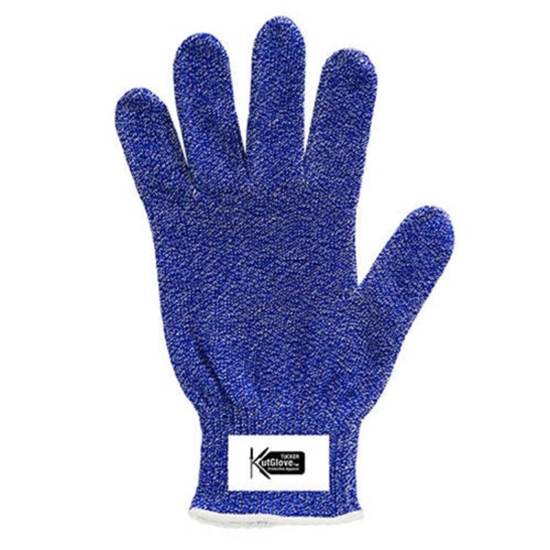 Tucker Safety KutGlove Cut Resistant Glove, Large, Blue