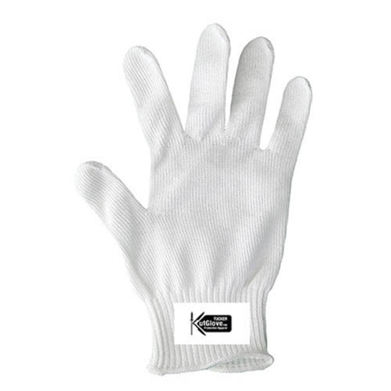 Tucker Safety KutGlove Cut Resistant Glove, Medium, White