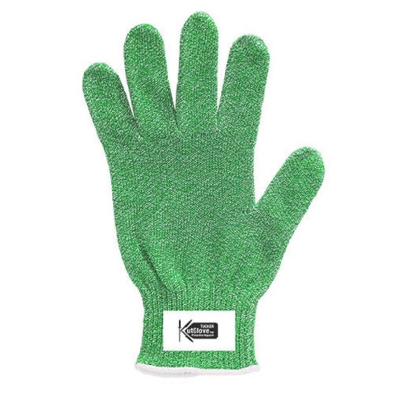 Tucker Safety KutGlove Cut Resistant Glove, Small, Green