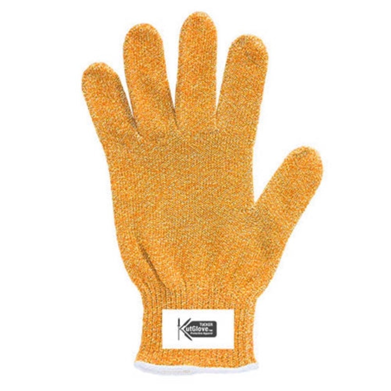 Tucker Safety KutGlove Cut Resistant Glovee, XLarge, Yellow