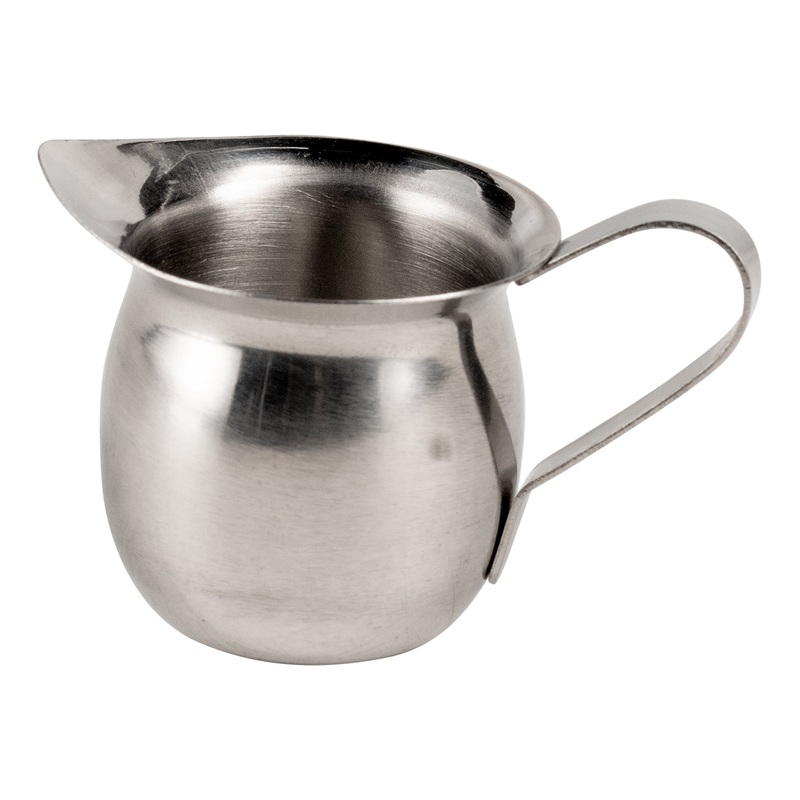 Vollrath Bell Creamer, 3 oz, Stainless Steel