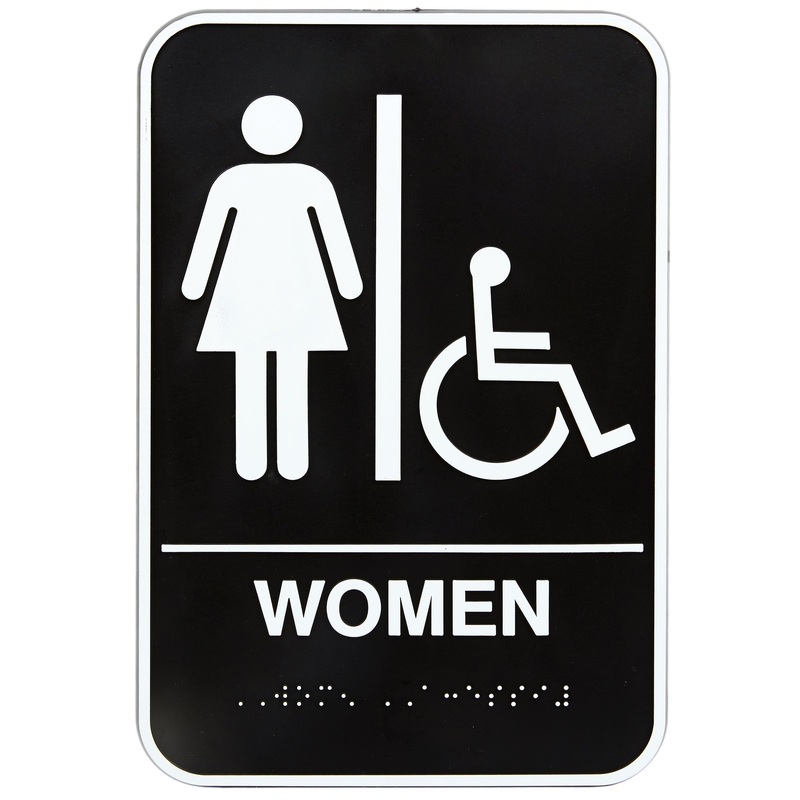 Vollrath Braille Symbol Sign, Women