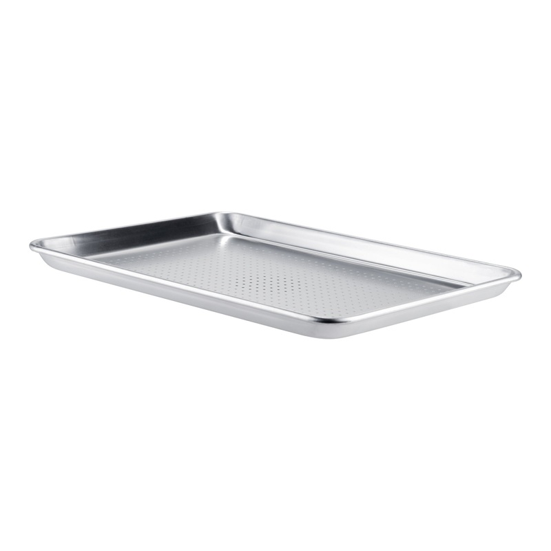 SignatureWares Perforated Bun Pan, Half Size, Aluminum 18 Gauge