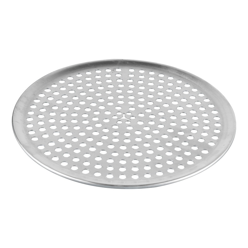SignatureWares Perforated Pizza Pan, 10", Aluminum