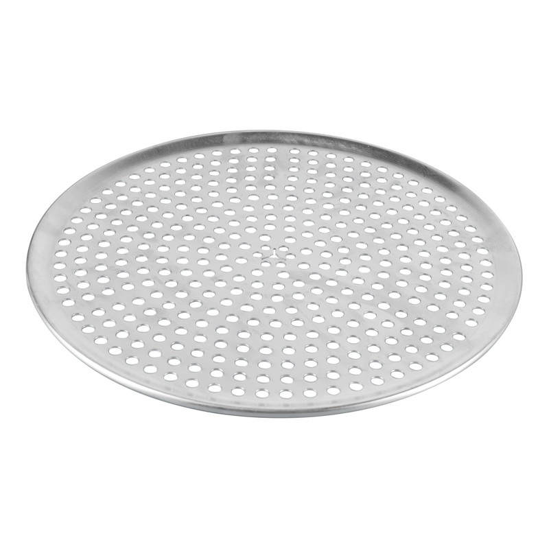 SignatureWares Perforated Pizza Pan, 12", Aluminum