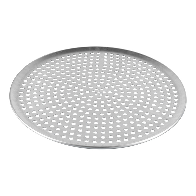 SignatureWares Perforated Pizza Pan, 13", Aluminum