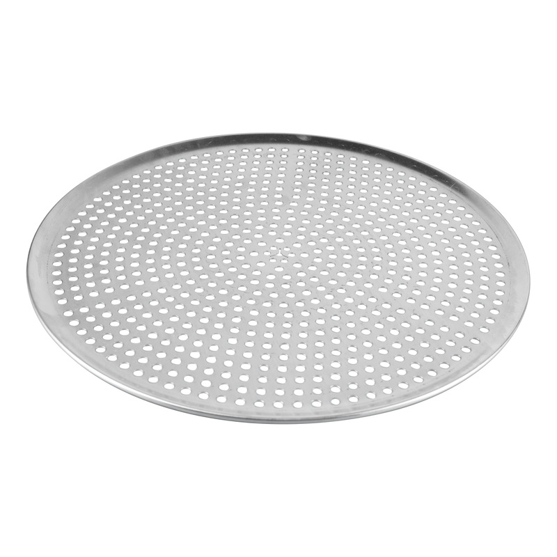 SignatureWares Perforated Pizza Pan, 16", Aluminum