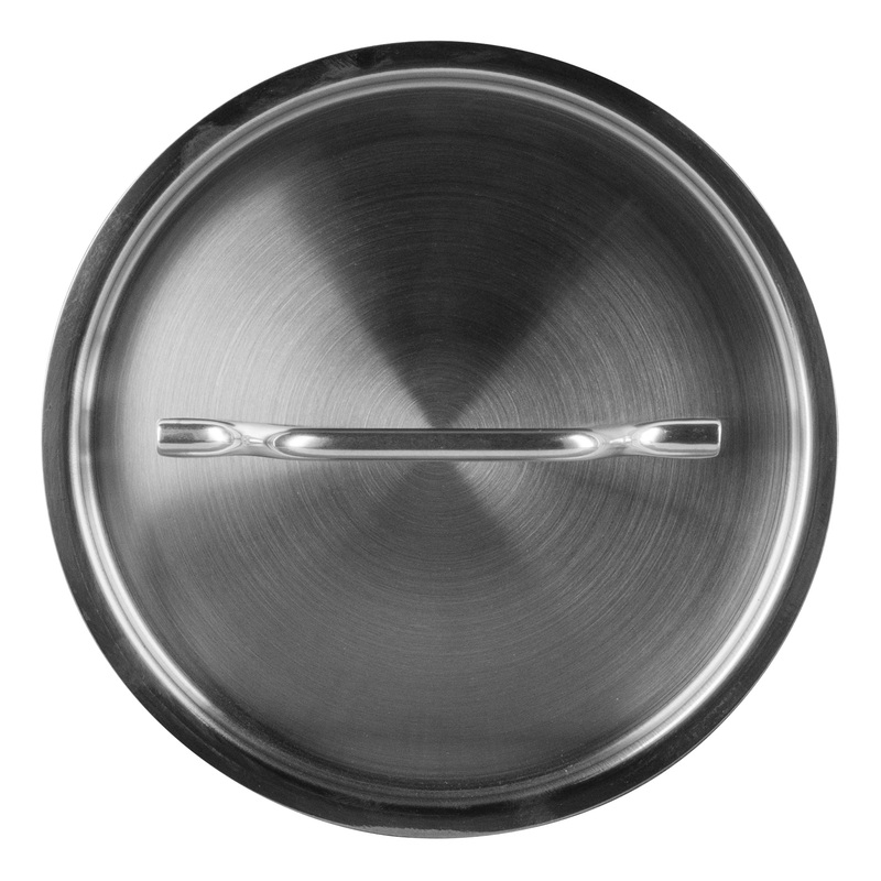SignatureWares Pot & Pan Cover, 6.25", Stainless Steel