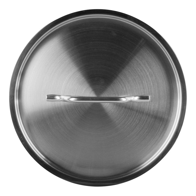 SignatureWares Pot & Pan Cover, 7.75", Stainless Steel
