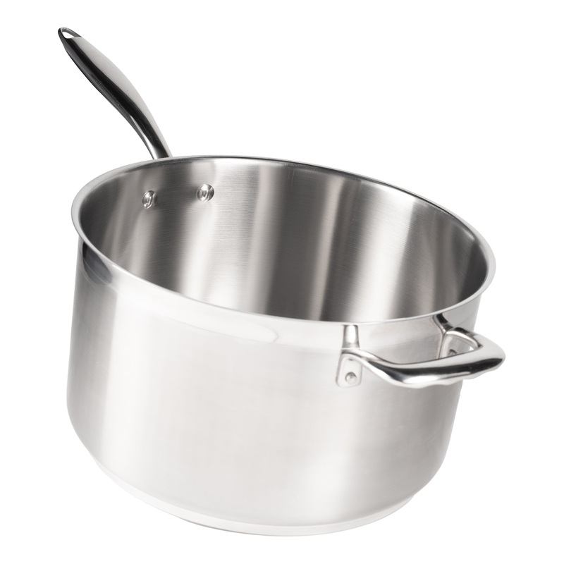 SignatureWares Sauce Pan, 10 qt, Stainless Steel