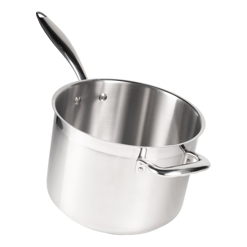 SignatureWares Sauce Pan, 6 qt, Stainless Steel