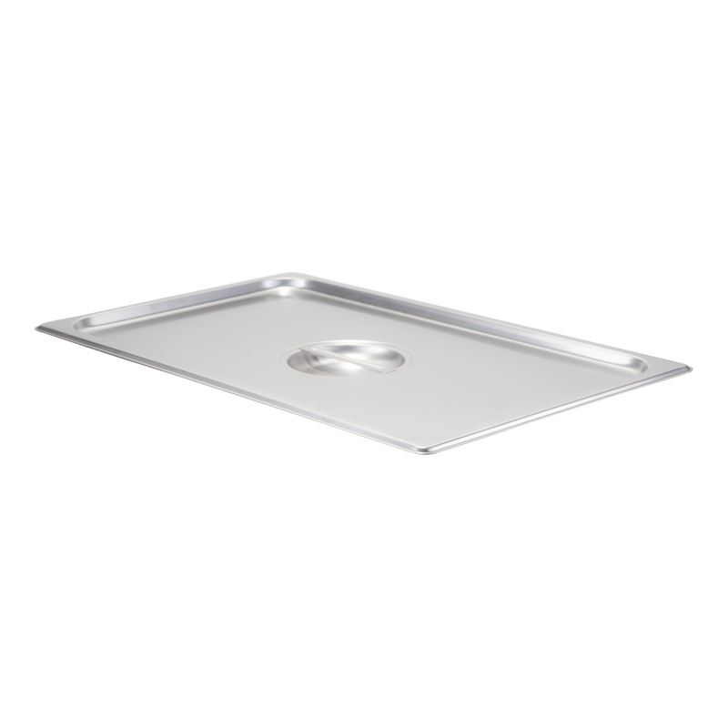 SignatureWares Solid Food Pan Cover, Full Size, Stainless Steel