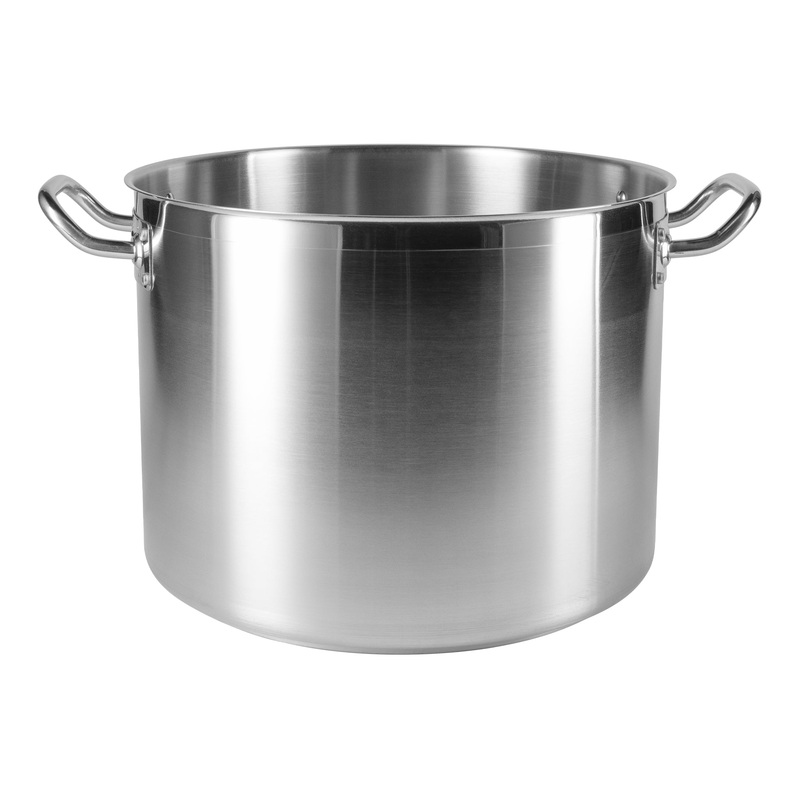 SignatureWares Stock Pot, 24 qt, Stainless Steel