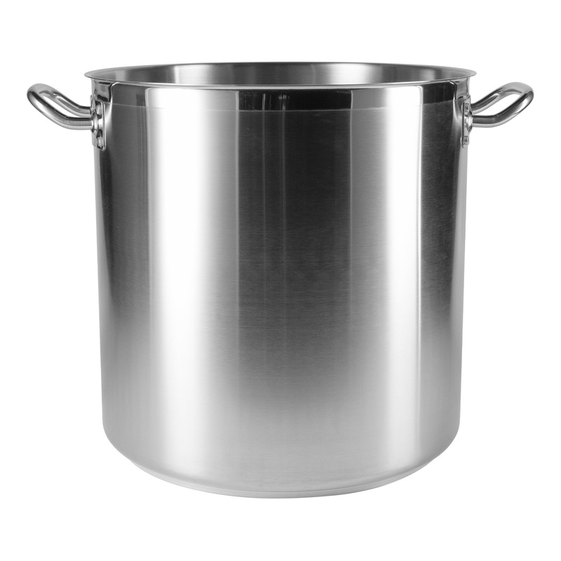 SignatureWares Stock Pot, 32 qt, Stainless Steel