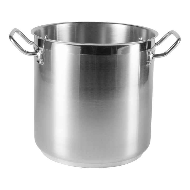 SignatureWares Stock Pot, 8 qt, Stainless Steel