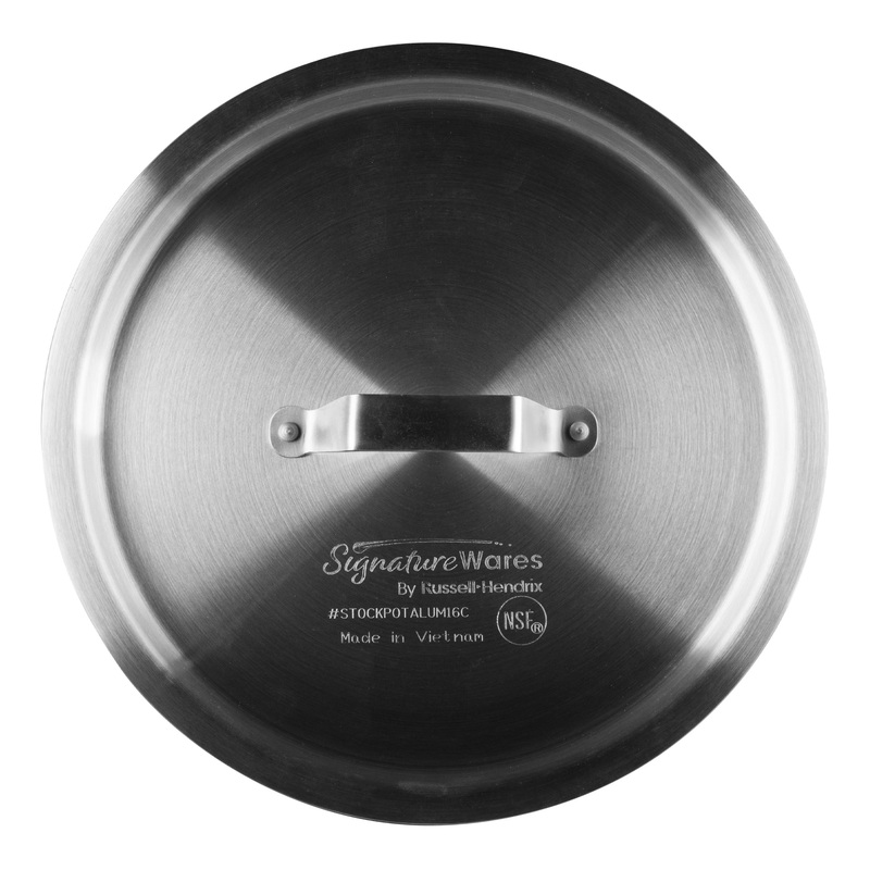 SignatureWares Stock Pot Cover, 16 qt, Aluminum