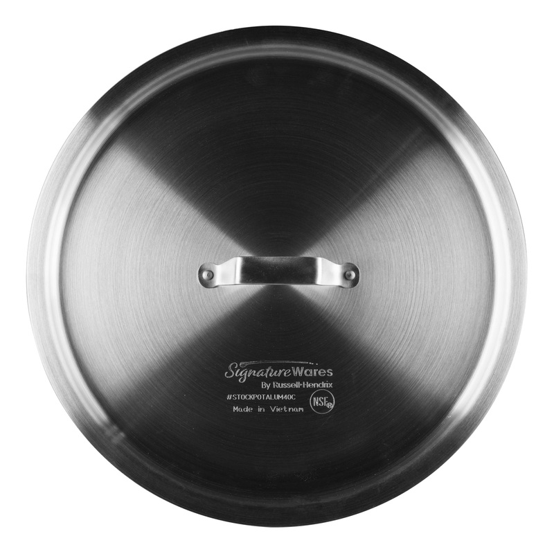 SignatureWares Stock Pot Cover, 40 qt, Aluminum