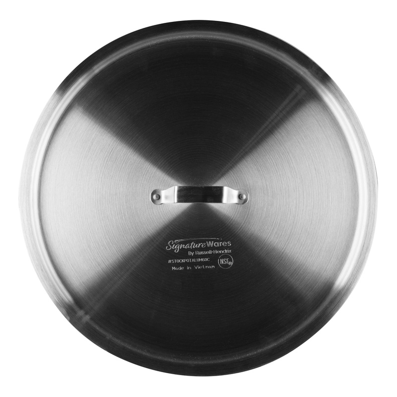 SignatureWares Stock Pot Cover, 60 qt, Aluminum