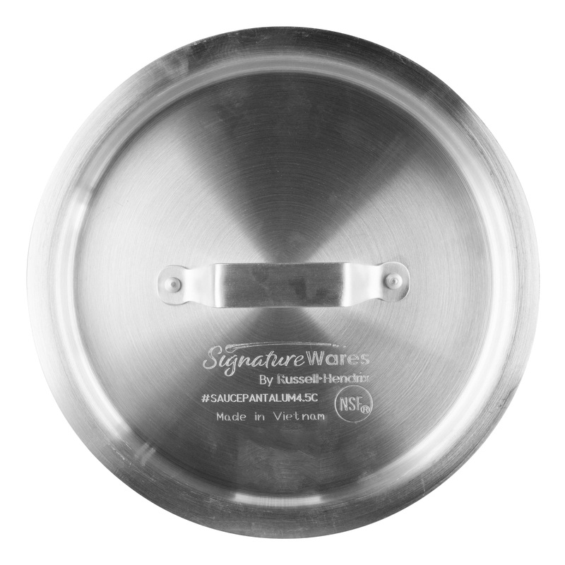 SignatureWares Tapered Sauce Pan Cover, 4.5 qt, Aluminum