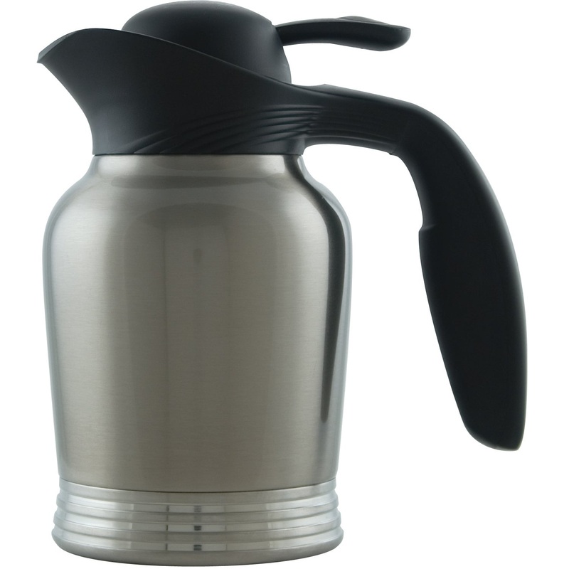 Stanley ErgoServ Vacuum Insulated Carafe, 0.6 L, Stainless Steel