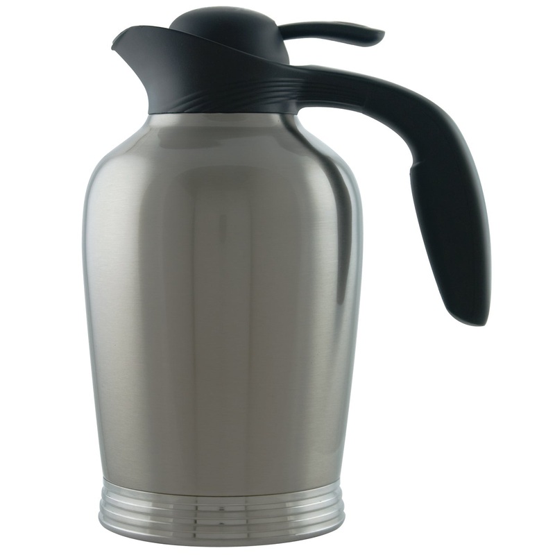 Stanley ErgoServ Vacuum Insulated Carafe, 1.9 L, Stainless Steel