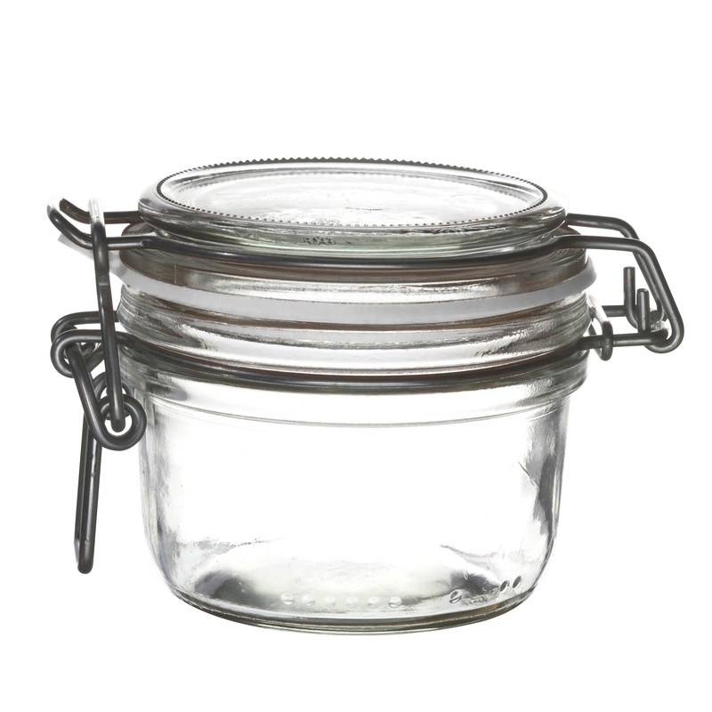 Steelite Bormioli Rocco Glass Fido Jar w/Snap Lid, 6 oz (12-pack)