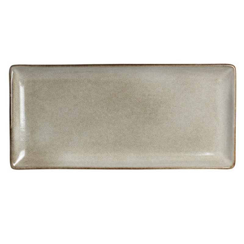 Steelite Potter's Collection Rectangular Tray, 10" x 6", Pier (6-pack)