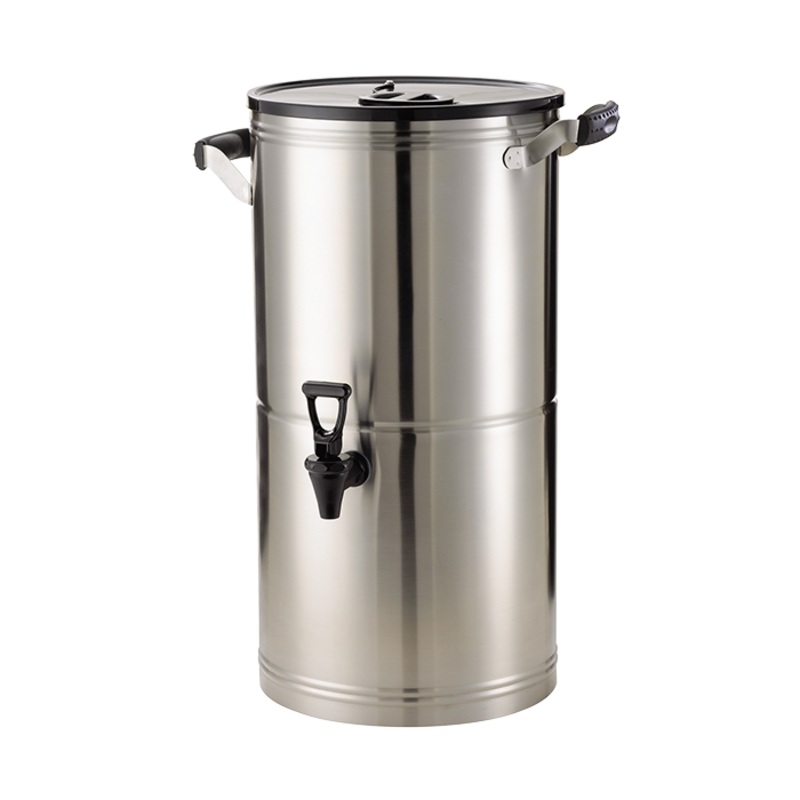 Service Ideas Commercial Tea Urn with Brew-Thru Lid, 5 gal, Stainless Steel