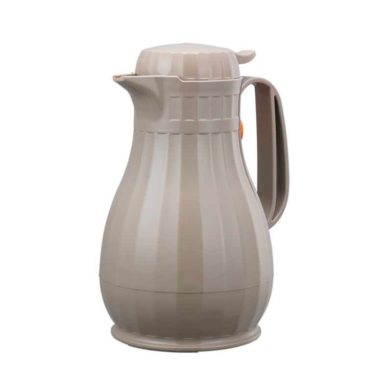 Service Ideas Eco-Serve Insulated Carafe, 1.3 L, Plastic, Latte