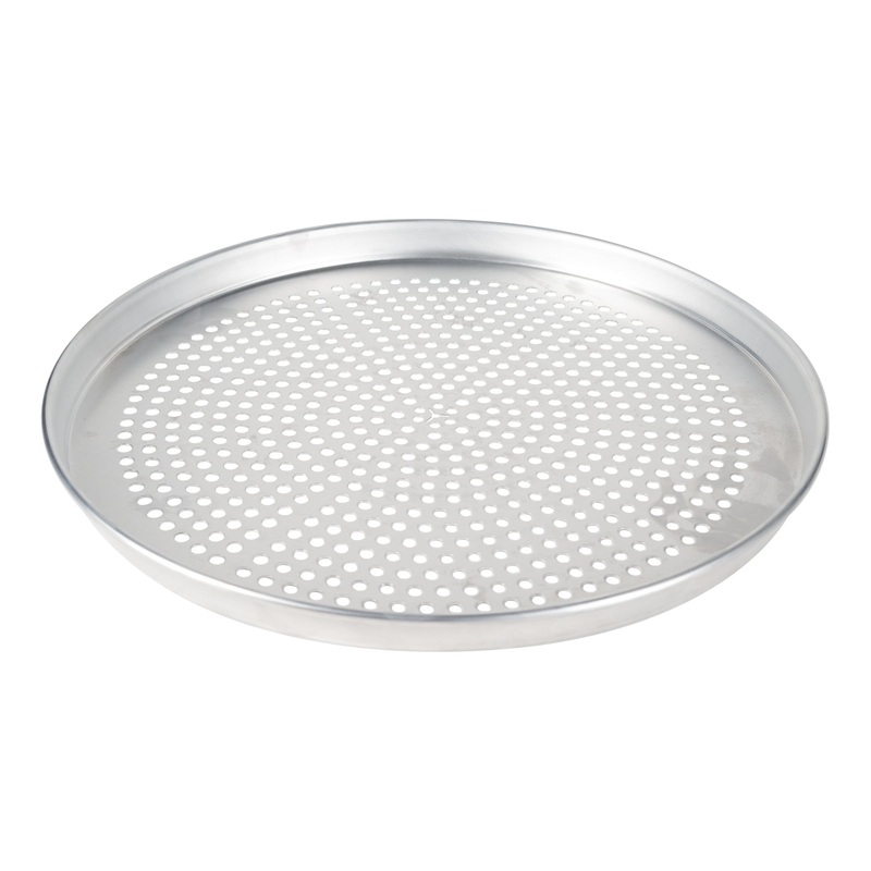 SignatureWares Deep Dish Perforated Pizza Pan, 16", Aluminum