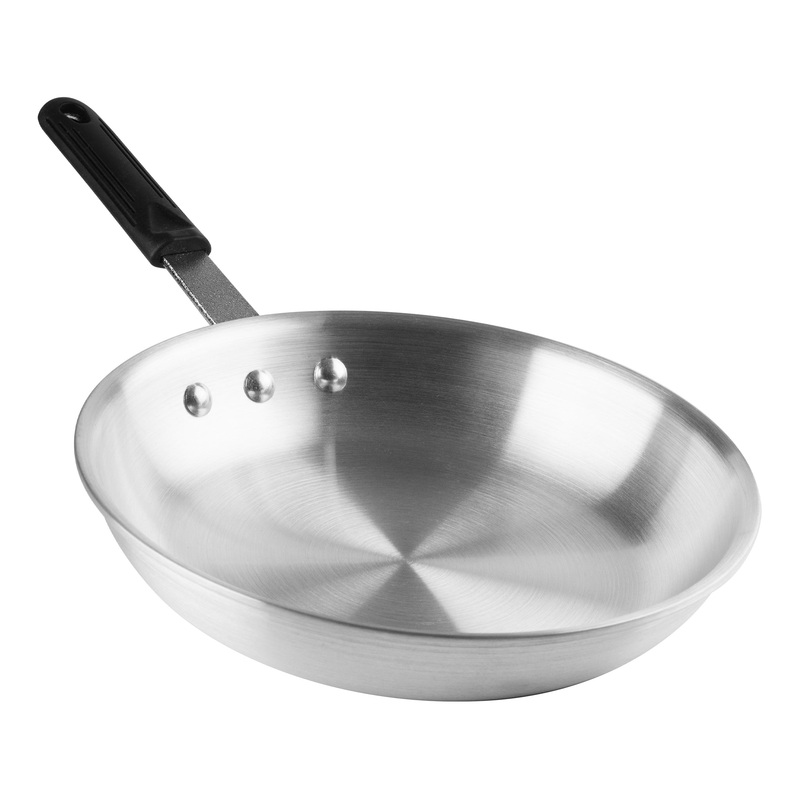 SignatureWares Heavy Duty Frying Pan, 10", Aluminum, Natural Finish