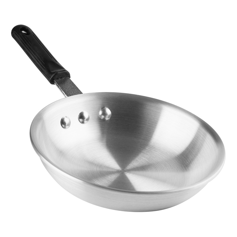 SignatureWares Heavy Duty Frying Pan, 8", Aluminum, Natural Finish
