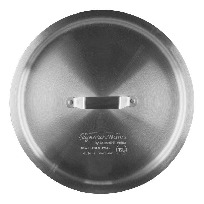 SignatureWares Heavy Duty Sauce Pot Cover, 14 qt, Aluminum