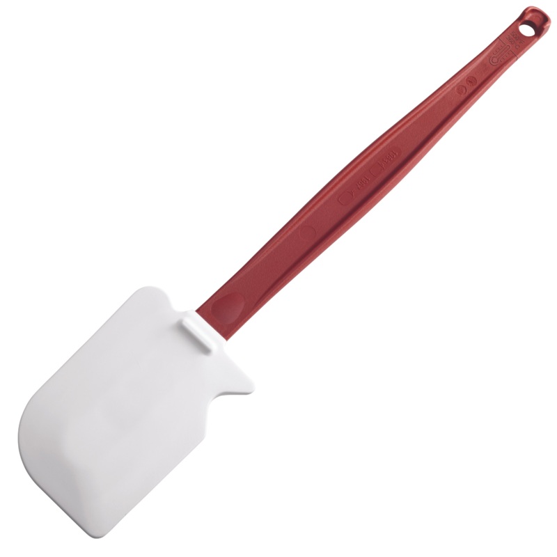 Rubbermaid High Heat Scraper Spatula, 13.5", Red