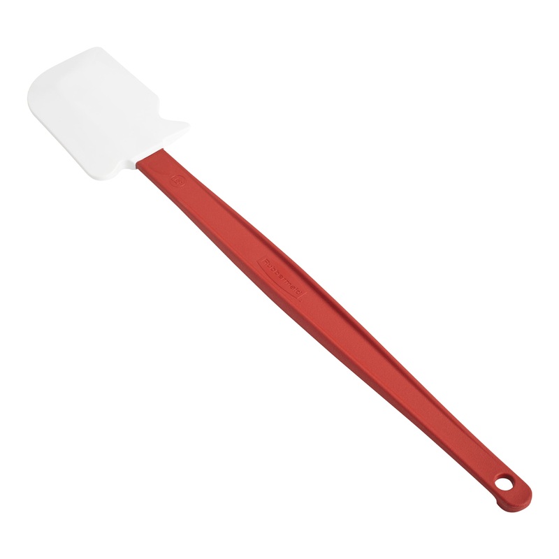 Rubbermaid High Heat Scraper Spatula, 16.5", Red