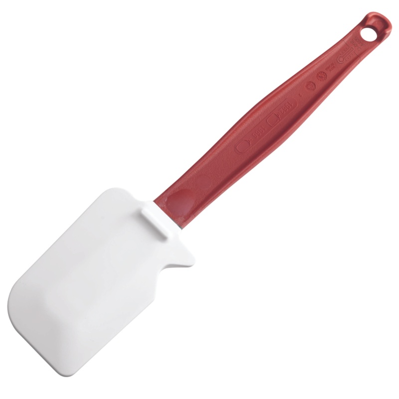 Rubbermaid High Heat Scraper Spatula, 9.5", Red