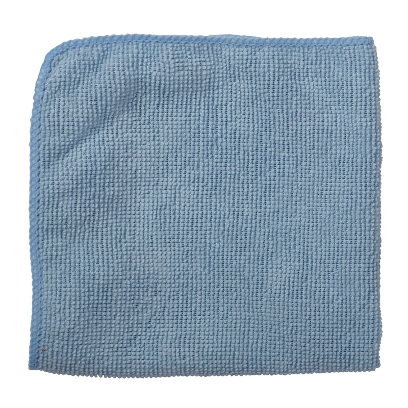 Rubbermaid Light Duty Microfiber Cloth, 12", Blue
