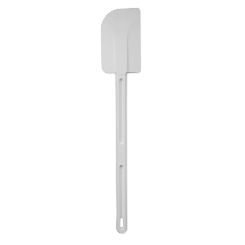 Rubbermaid Scraper Spatula, 16.5", White