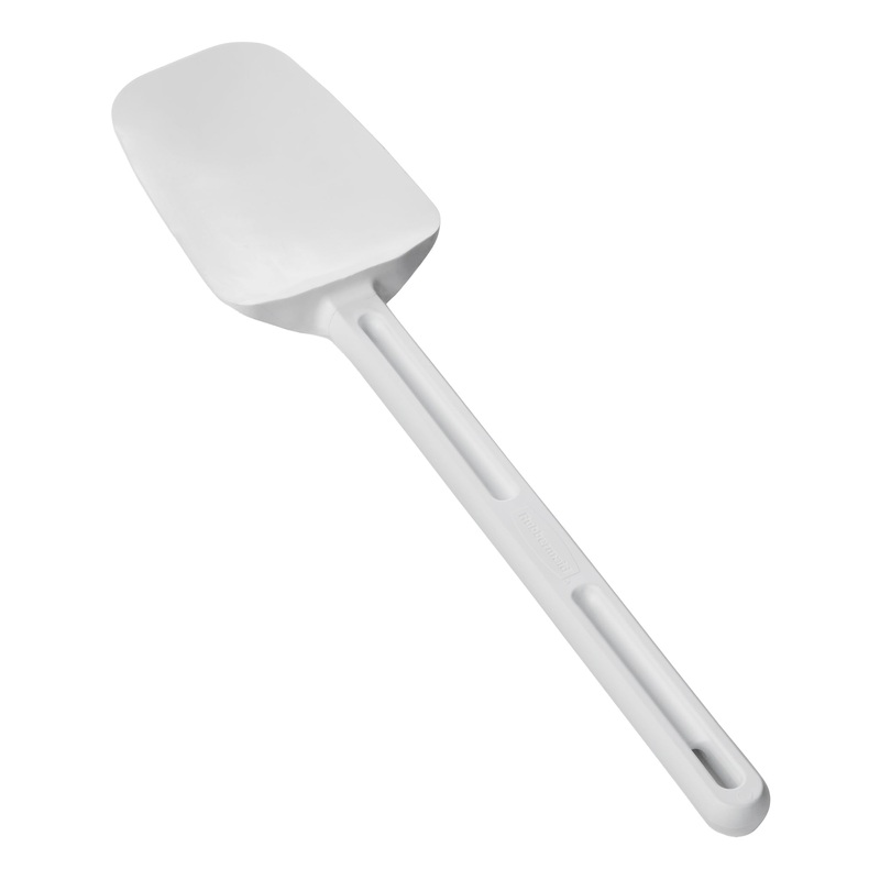 Rubbermaid Spoon Spatula, 9.5", White