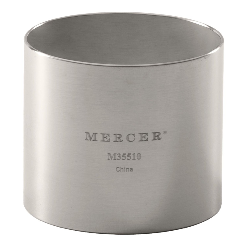 Mercer Ring Mold, 2" x 1 3/4", Stainless Steel