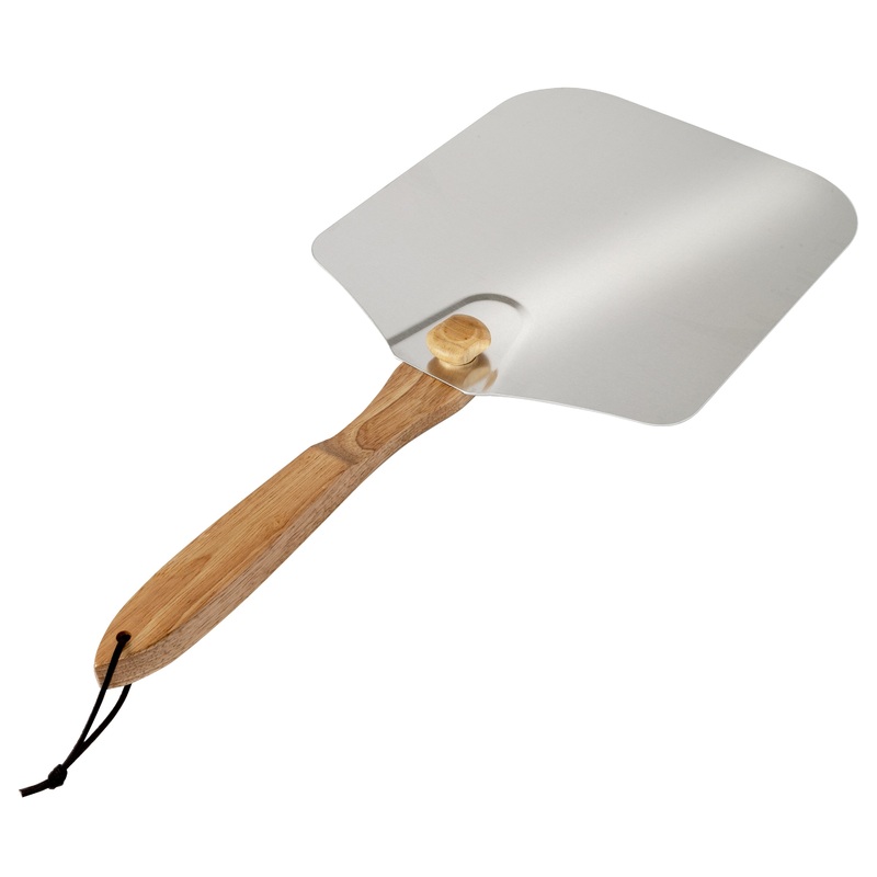 Old Stone Pizza Kitchen Pizza Peel, Foldable Handle, 12" x 14", Aluminum/Wood