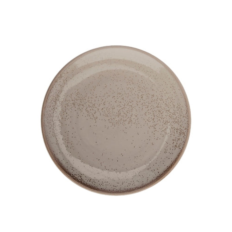 Oneida Terra Verde Round Coupe Plate, 10 1/4", Natural (12-pack)