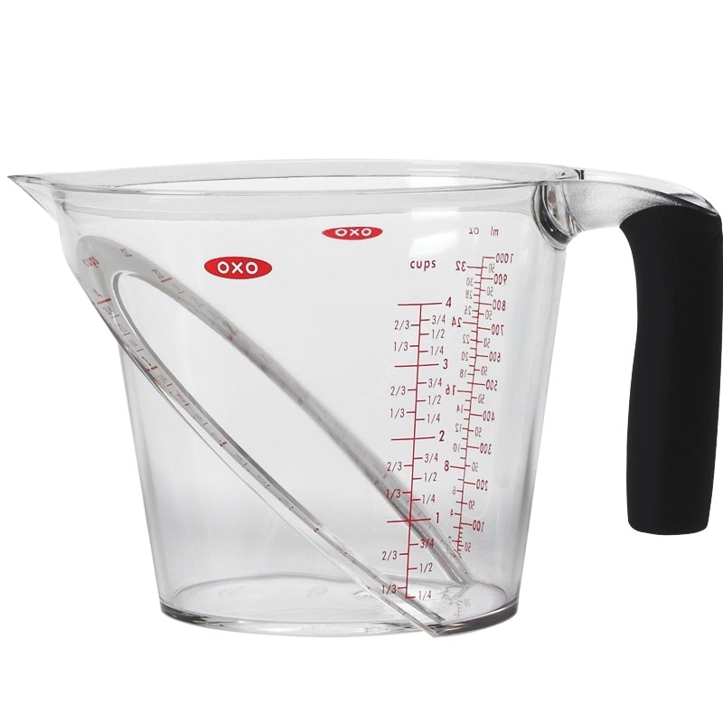 OXO Good Grips Angled Measuring Cup, 4 cups, Clear