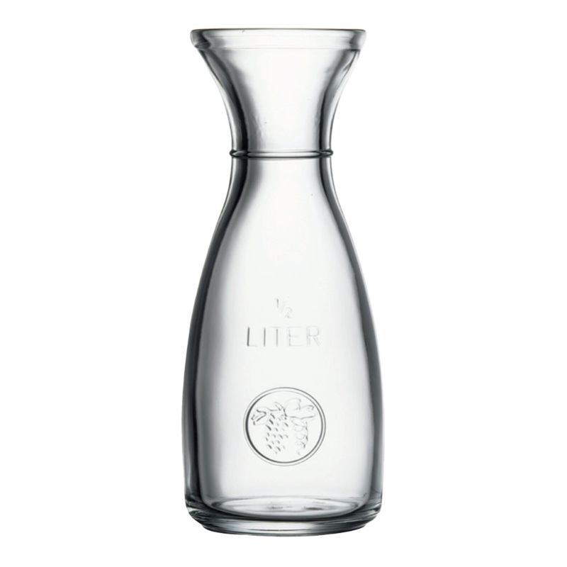 Pasabahce Bacchus Glass Carafe, 17 oz (6-pack)