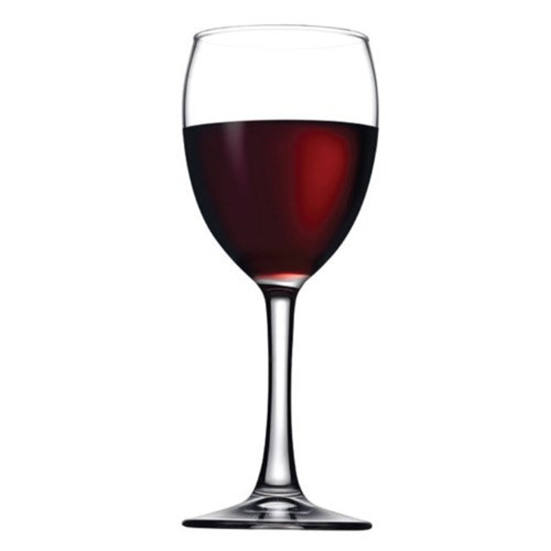 Pasabahce Imperial Plus Tall Wine Glass, 8.5 oz (24-pack)
