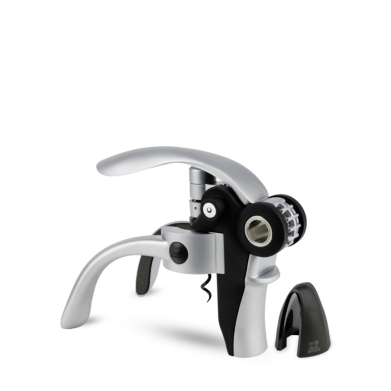 Peugeot Baltaz Lever Corkscrew with Foil Cutter, Basalte