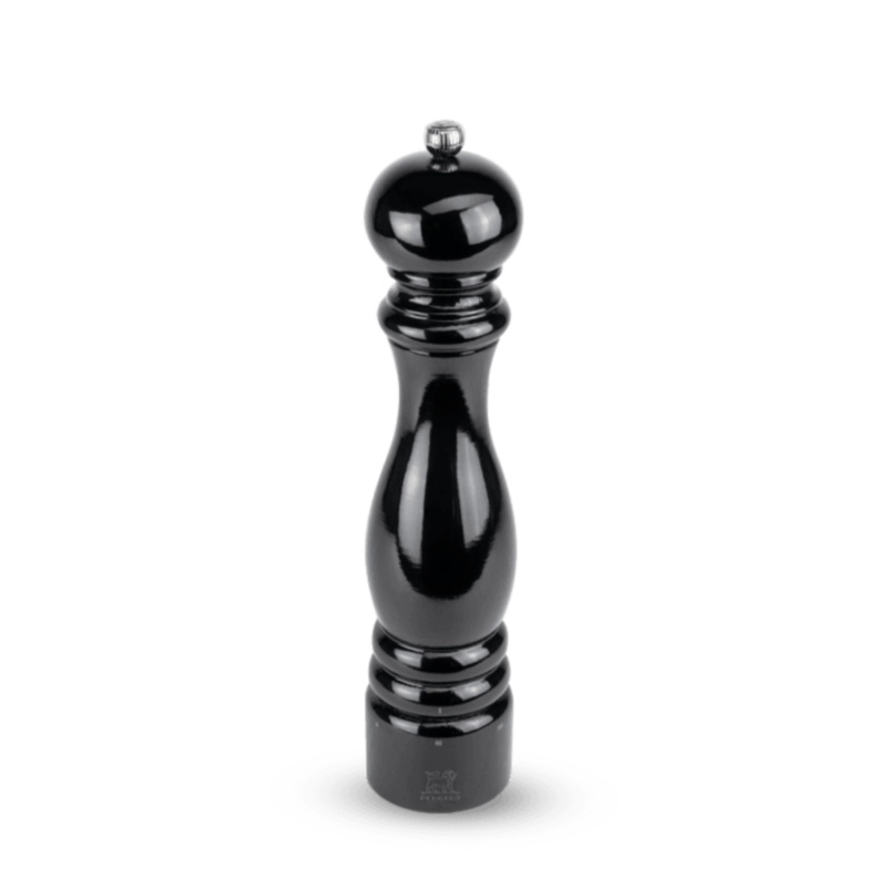 Peugeot Paris u'Select Pepper Mill, 12", Wood, Black Lacquer