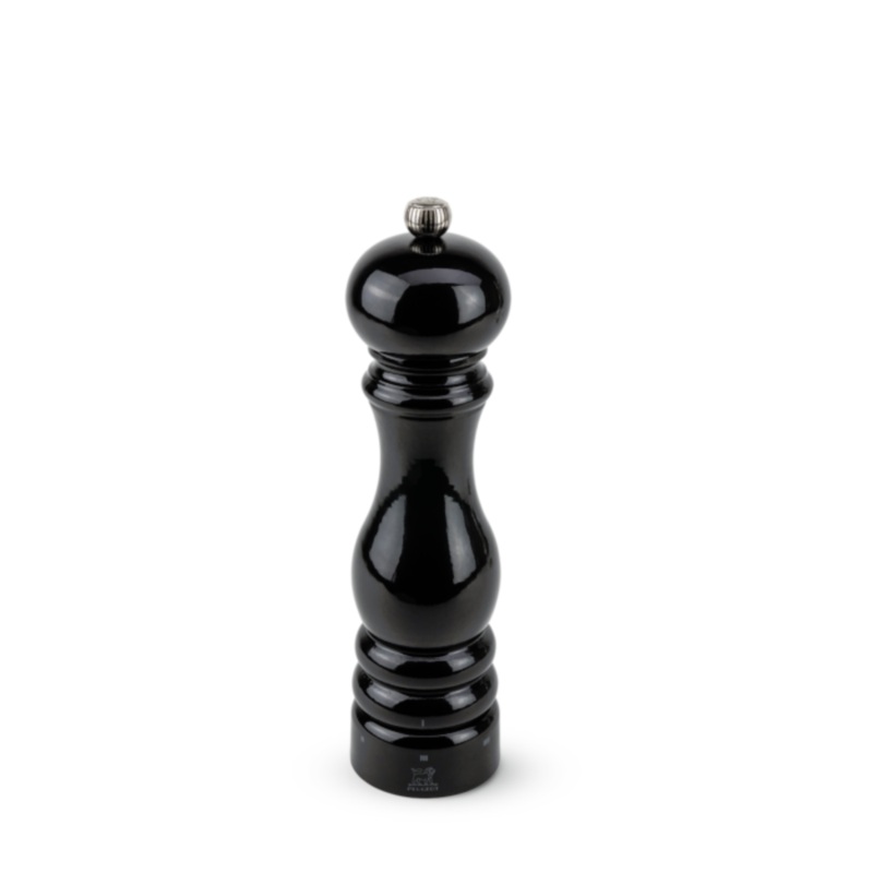 Peugeot Paris u'Select Salt Mill, 9", Wood, Black Lacquer